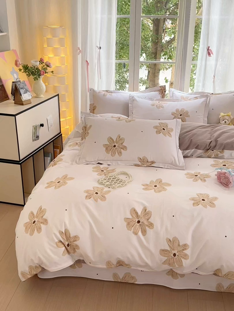 91家纺网 家纺一手货源 找家纺 拾物记 2025新款A类全棉纯棉加厚超柔磨毛单被套（提供买家秀质检报告和实验视频） 莫拉慕斯