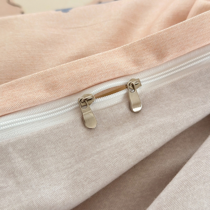 91家纺网 家纺一手货源 找家纺 拾物记 2025新款A类全棉纯棉加厚超柔磨毛单被套（提供买家秀质检报告和实验视频） 千芬里-桔