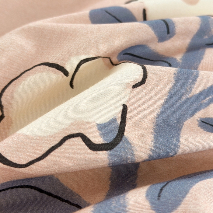 91家纺网 家纺一手货源 找家纺 拾物记 2025新款A类全棉纯棉加厚超柔磨毛单被套（提供买家秀质检报告和实验视频） 千芬里-桔