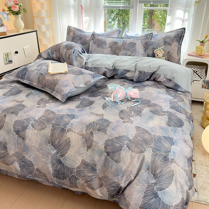 91家纺网 家纺一手货源 找家纺 拾物记 2025新款A类全棉纯棉加厚超柔磨毛单被套（提供买家秀质检报告和实验视频） 轻纱曼舞