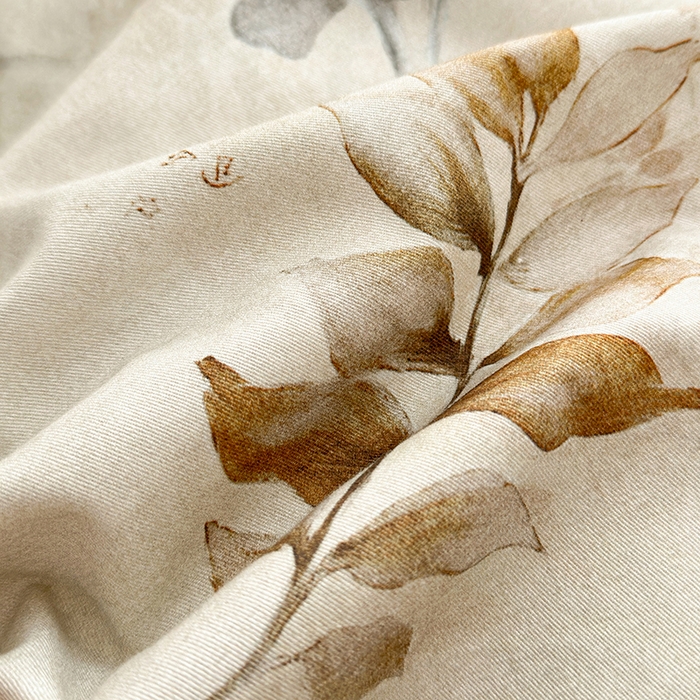 91家纺网 家纺一手货源 找家纺 拾物记 2025新款A类全棉纯棉加厚超柔磨毛单被套（提供买家秀质检报告和实验视频） 衫叶