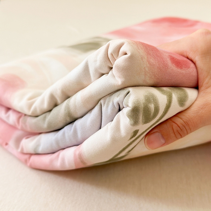 91家纺网 家纺一手货源 找家纺 拾物记 2025新款A类全棉纯棉加厚超柔磨毛单被套（提供买家秀质检报告和实验视频） 桃汐-粉