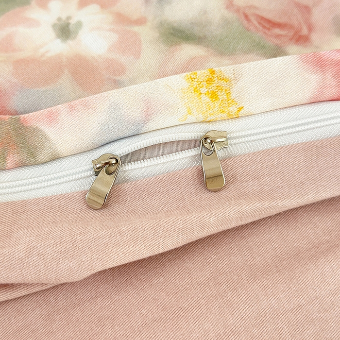 91家纺网 家纺一手货源 找家纺 拾物记 2025新款A类全棉纯棉加厚超柔磨毛单被套（提供买家秀质检报告和实验视频） 甜梦茶语