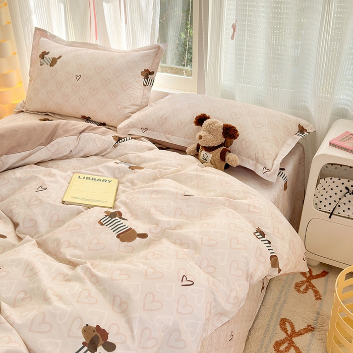 91家纺网 家纺一手货源 找家纺 拾物记 2025新款A类全棉纯棉加厚超柔磨毛单被套（提供买家秀质检报告和实验视频） 旺趣-米