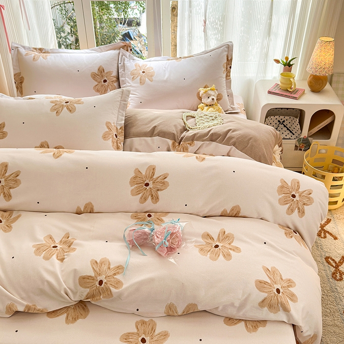 91家纺网 家纺一手货源 找家纺 拾物记 2025新款A类全棉纯棉加厚超柔磨毛单被套（提供买家秀质检报告和实验视频） 寻悦