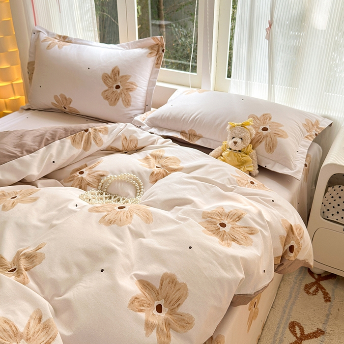 91家纺网 家纺一手货源 找家纺 拾物记 2025新款A类全棉纯棉加厚超柔磨毛单被套（提供买家秀质检报告和实验视频） 寻悦