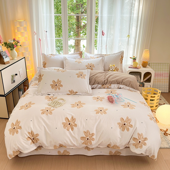 91家纺网 家纺一手货源 找家纺 拾物记 2025新款A类全棉纯棉加厚超柔磨毛单被套（提供买家秀质检报告和实验视频） 寻悦