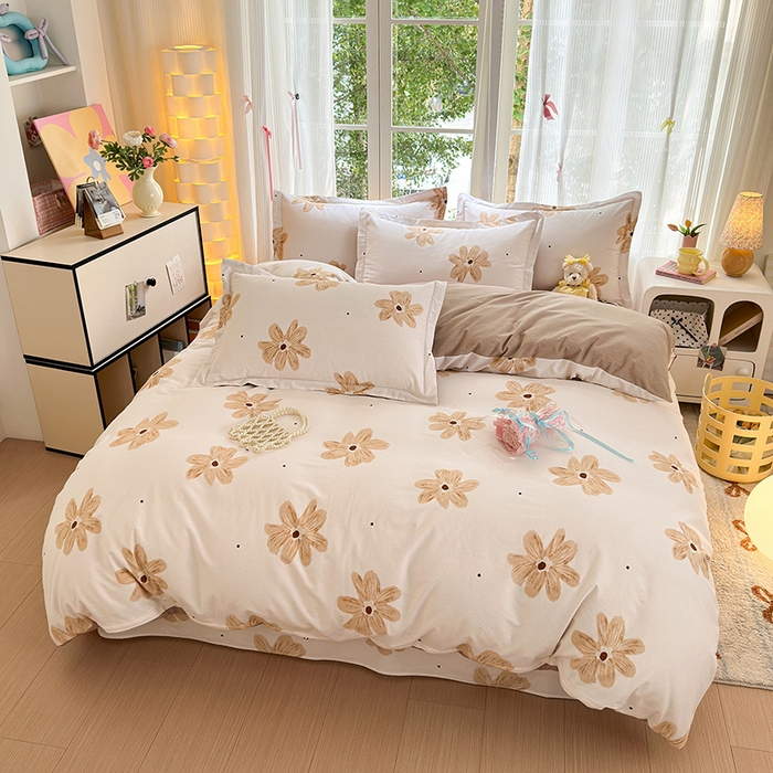 91家纺网 家纺一手货源 找家纺 拾物记 2025新款A类全棉纯棉加厚超柔磨毛单被套（提供买家秀质检报告和实验视频） 寻悦