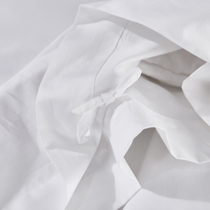 91家纺网 家纺一手货源 找家纺 安力森/诚臻酒店用品 2025 新款磨毛四件套120g 秋冬加厚被套床单高级感裸睡床品 白色