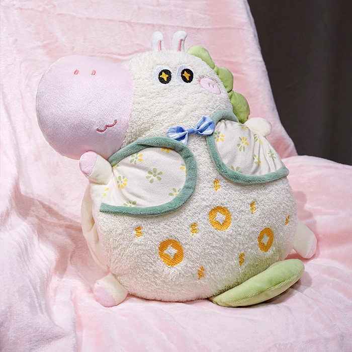 91家纺网 家纺一手货源 找家纺 仟亿莱 2025新款马上有钱领结小马三用抱枕毯 三用星星眼领结小马-2