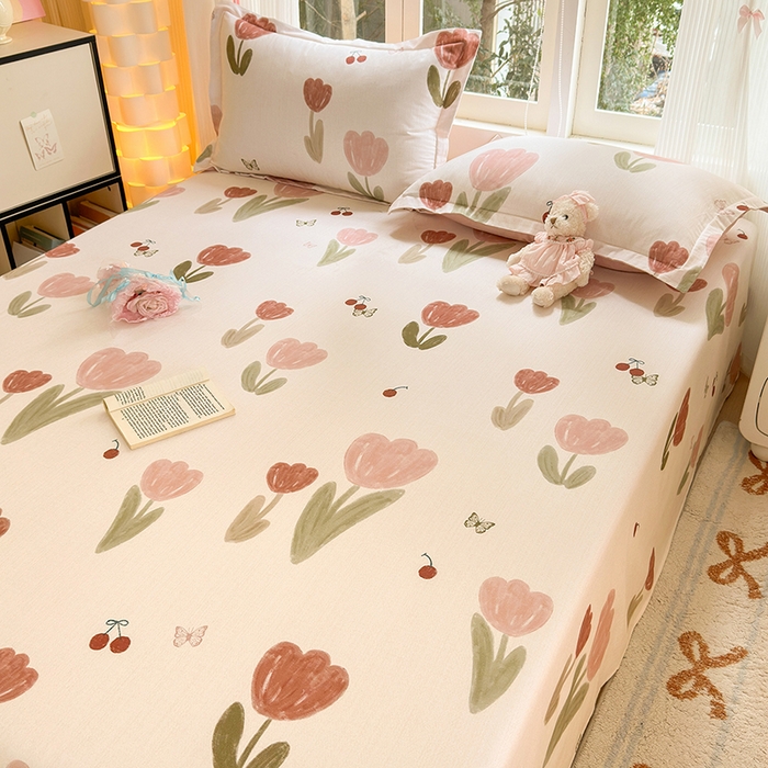 91家纺网 家纺一手货源 找家纺 （总）拾物记 2025新款A类全棉纯棉加厚超柔磨毛单床单（提供买家秀质检报告和实验视频）