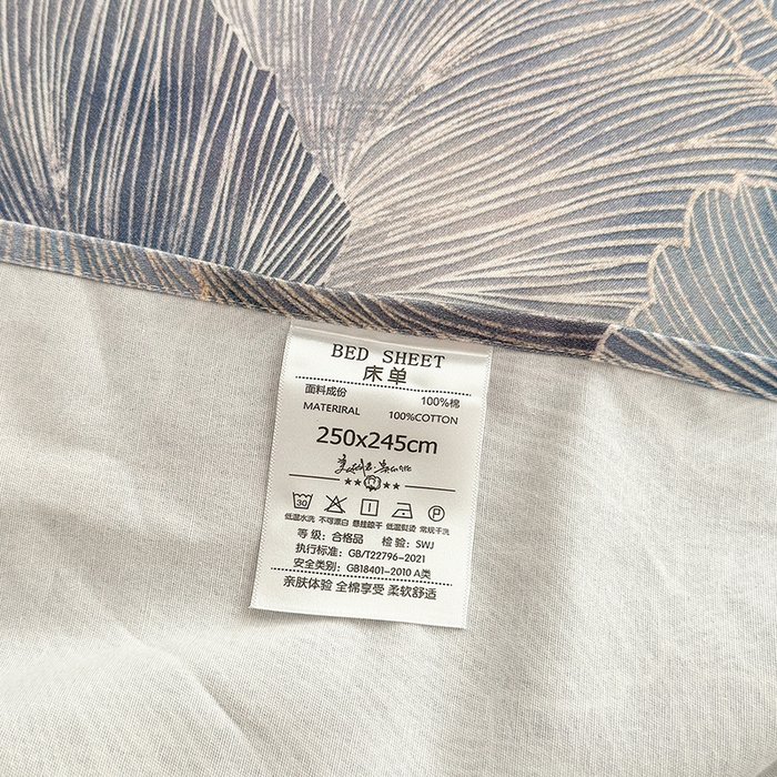 91家纺网 家纺一手货源 找家纺 拾物记 2025新款A类全棉纯棉加厚超柔磨毛单床单（提供买家秀质检报告和实验视频） 轻纱曼舞