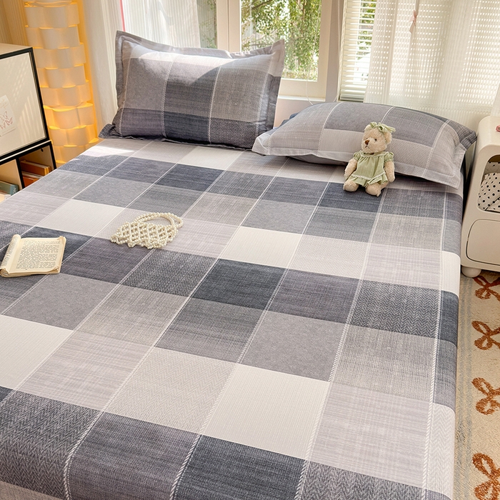 91家纺网 家纺一手货源 找家纺 拾物记 2025新款A类全棉纯棉加厚超柔磨毛单床单（提供买家秀质检报告和实验视频） 轻织漫冬