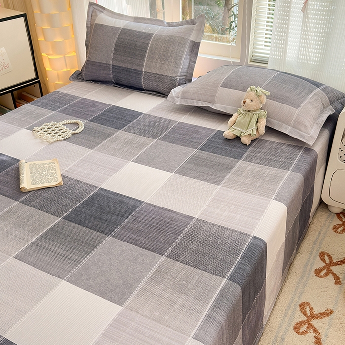 91家纺网 家纺一手货源 找家纺 拾物记 2025新款A类全棉纯棉加厚超柔磨毛单床单（提供买家秀质检报告和实验视频） 轻织漫冬