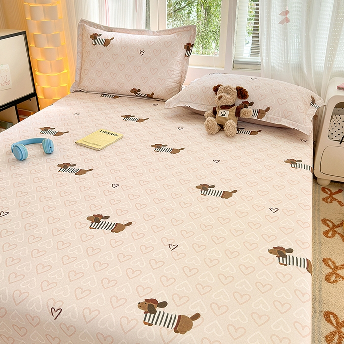 91家纺网 家纺一手货源 找家纺 拾物记 2025新款A类全棉纯棉加厚超柔磨毛单床单（提供买家秀质检报告和实验视频） 旺趣-米