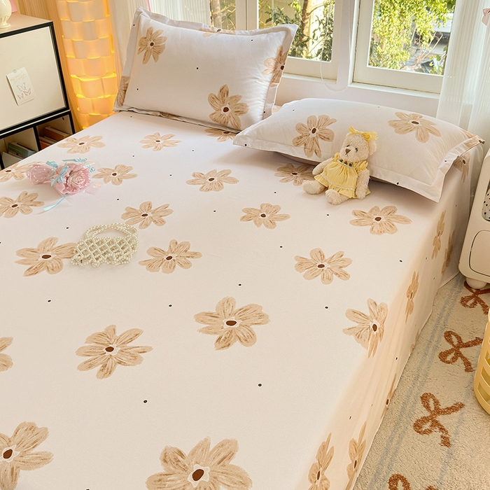 91家纺网 家纺一手货源 找家纺 拾物记 2025新款A类全棉纯棉加厚超柔磨毛单床单（提供买家秀质检报告和实验视频） 寻悦