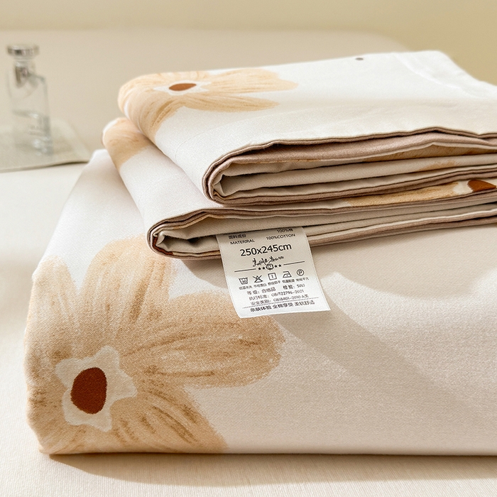 91家纺网 家纺一手货源 找家纺 拾物记 2025新款A类全棉纯棉加厚超柔磨毛单床单（提供买家秀质检报告和实验视频） 寻悦