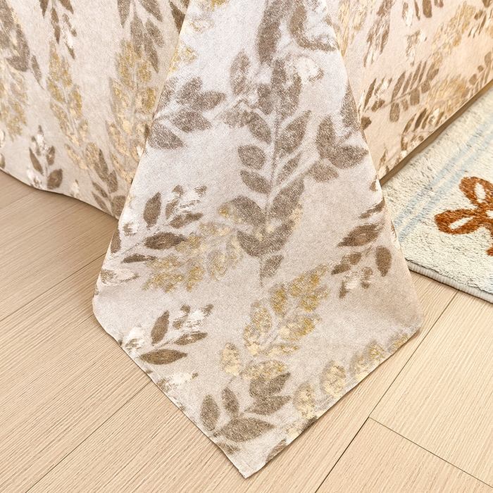 91家纺网 家纺一手货源 找家纺 拾物记 2025新款A类全棉纯棉加厚超柔磨毛单床单（提供买家秀质检报告和实验视频） 折枝春山