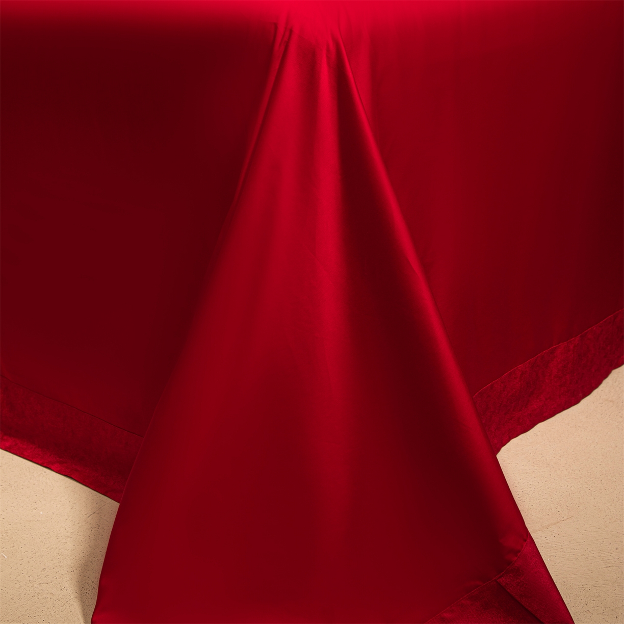 91家纺网 家纺一手货源 找家纺 （总）佳汐蓝家纺 2025新款100支全棉刺绣婚庆四件套-喜书