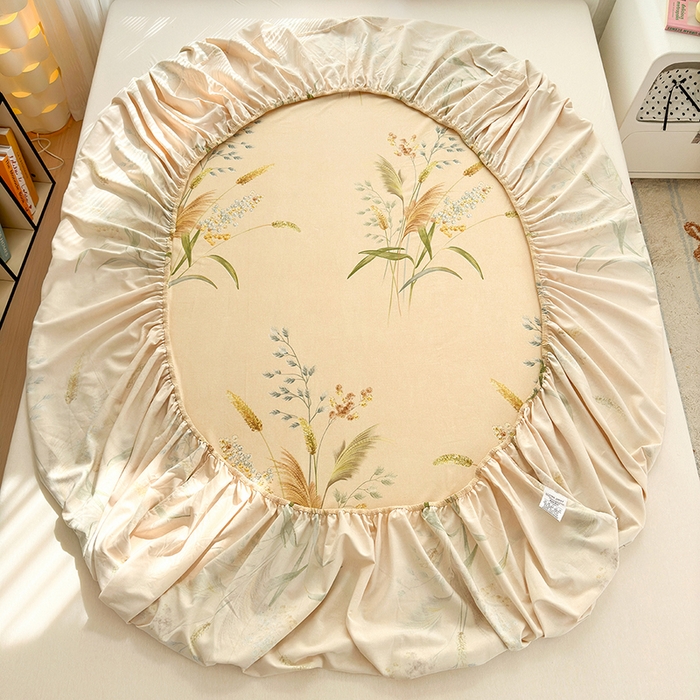 91家纺网 家纺一手货源 找家纺 拾物记 2025新款A类全棉纯棉加厚超柔磨毛单床笠（提供买家秀质检报告和实验视频） 落拂