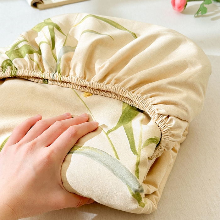 91家纺网 家纺一手货源 找家纺 拾物记 2025新款A类全棉纯棉加厚超柔磨毛单床笠（提供买家秀质检报告和实验视频） 落拂