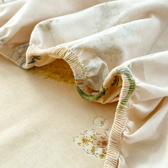 91家纺网 家纺一手货源 找家纺 拾物记 2025新款A类全棉纯棉加厚超柔磨毛单床笠（提供买家秀质检报告和实验视频） 落拂