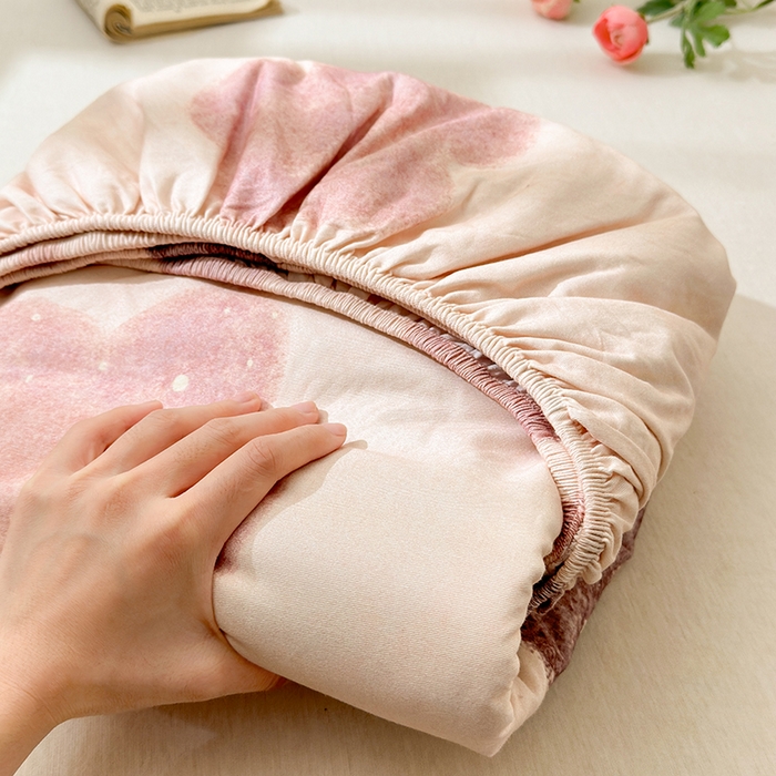 91家纺网 家纺一手货源 找家纺 拾物记 2025新款A类全棉纯棉加厚超柔磨毛单床笠（提供买家秀质检报告和实验视频） 莫拉慕斯