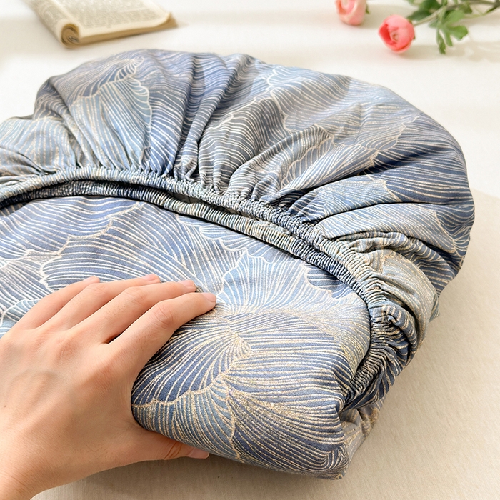 91家纺网 家纺一手货源 找家纺 拾物记 2025新款A类全棉纯棉加厚超柔磨毛单床笠（提供买家秀质检报告和实验视频） 轻纱曼舞