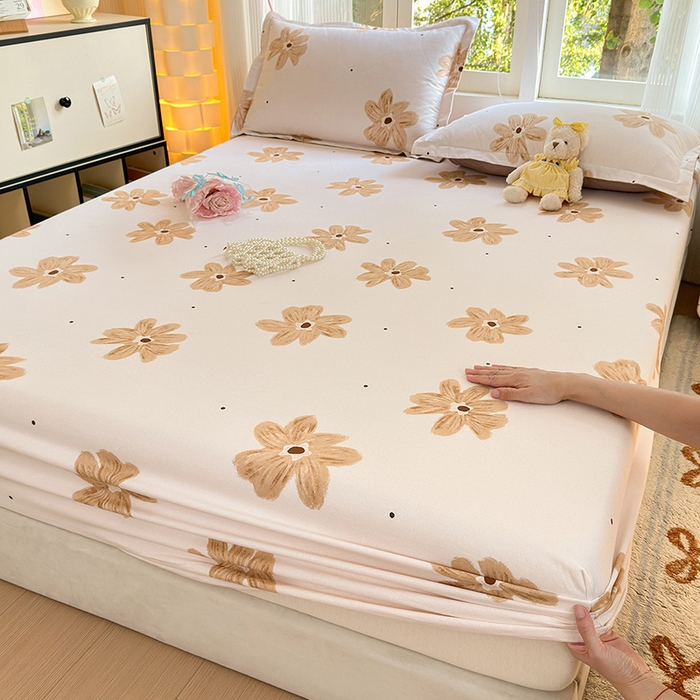 91家纺网 家纺一手货源 找家纺 拾物记 2025新款A类全棉纯棉加厚超柔磨毛单床笠（提供买家秀质检报告和实验视频） 寻悦