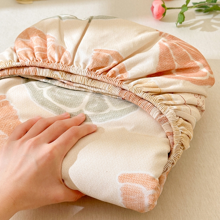 91家纺网 家纺一手货源 找家纺 拾物记 2025新款A类全棉纯棉加厚超柔磨毛单床笠（提供买家秀质检报告和实验视频） 柚见玉