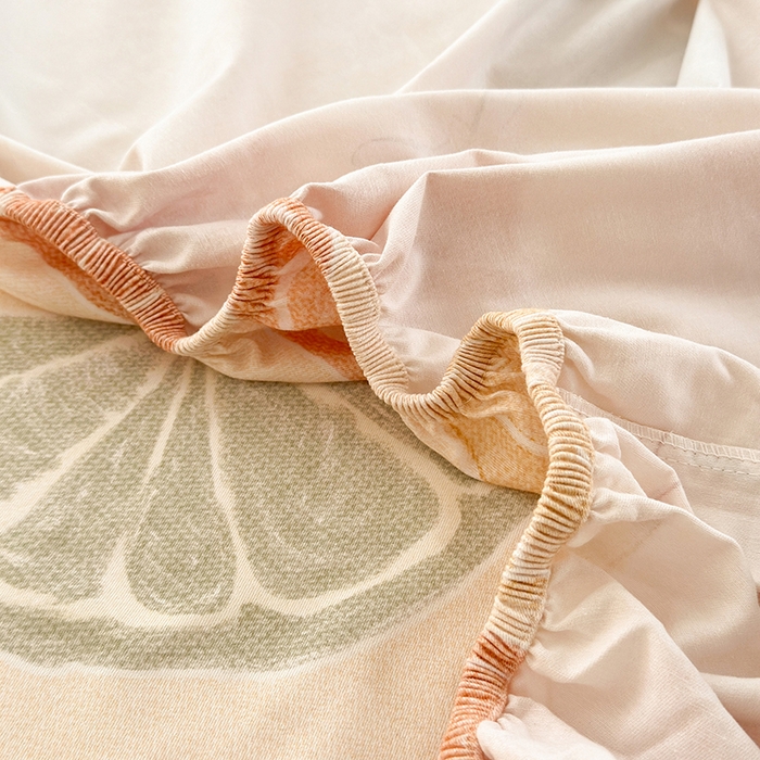 91家纺网 家纺一手货源 找家纺 拾物记 2025新款A类全棉纯棉加厚超柔磨毛单床笠（提供买家秀质检报告和实验视频） 柚见玉