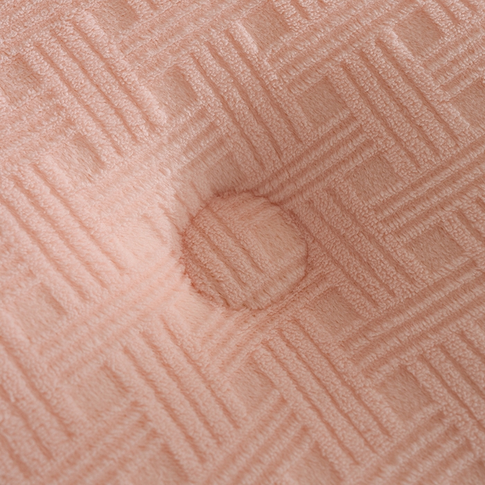 91家纺网 家纺一手货源 找家纺 牛魔王家居 2025新款高克重牛奶绒提花冬被被子被芯 格纹粉色