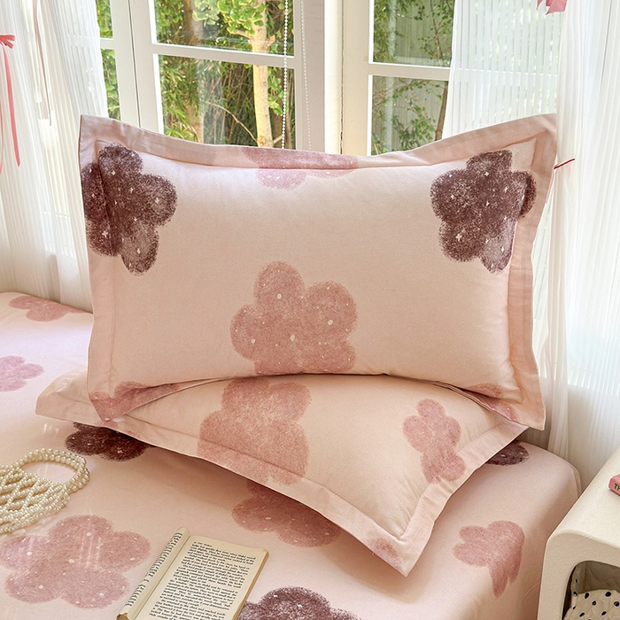 91家纺网 家纺一手货源 找家纺 拾物记 2025新款A类全棉纯棉加厚超柔磨毛单枕套（提供买家秀质检报告和实验视频） 莫拉慕斯