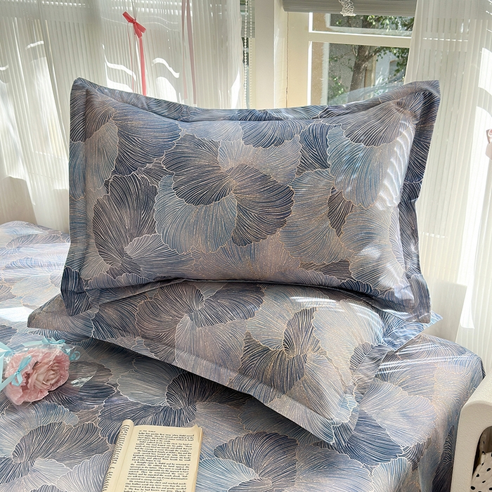 91家纺网 家纺一手货源 找家纺 拾物记 2025新款A类全棉纯棉加厚超柔磨毛单枕套（提供买家秀质检报告和实验视频） 轻纱曼舞