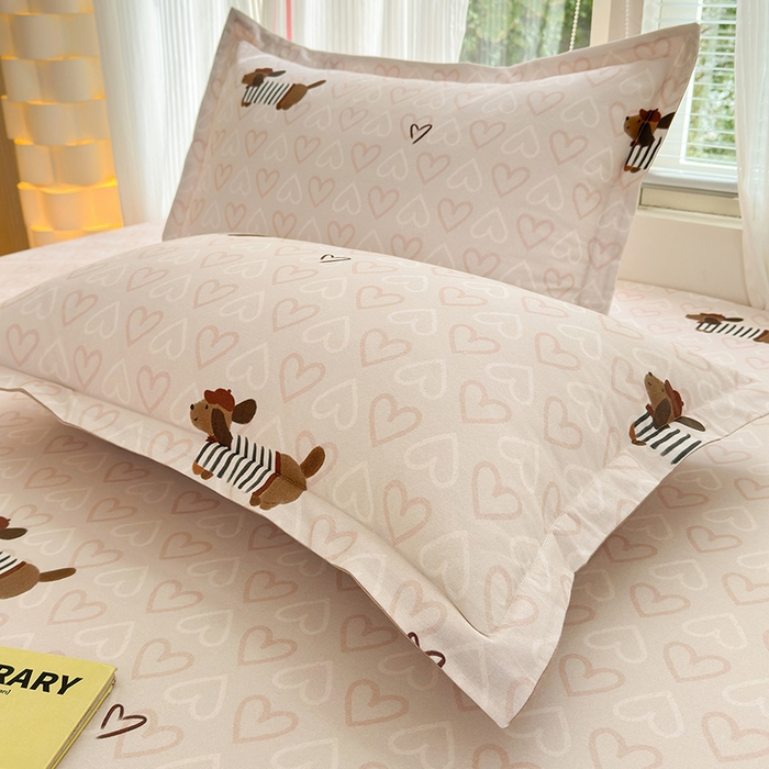 91家纺网 家纺一手货源 找家纺 拾物记 2025新款A类全棉纯棉加厚超柔磨毛单枕套（提供买家秀质检报告和实验视频） 旺趣-米