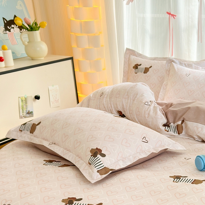 91家纺网 家纺一手货源 找家纺 拾物记 2025新款A类全棉纯棉加厚超柔磨毛单枕套（提供买家秀质检报告和实验视频） 旺趣-米