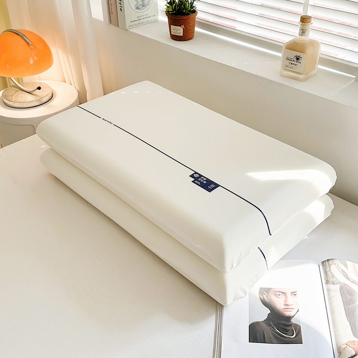 91家纺网 家纺一手货源 找家纺 （总）桔禾家纺 2025新款零压力慢回弹护颈记忆枕云朵深睡记忆棉枕头枕芯