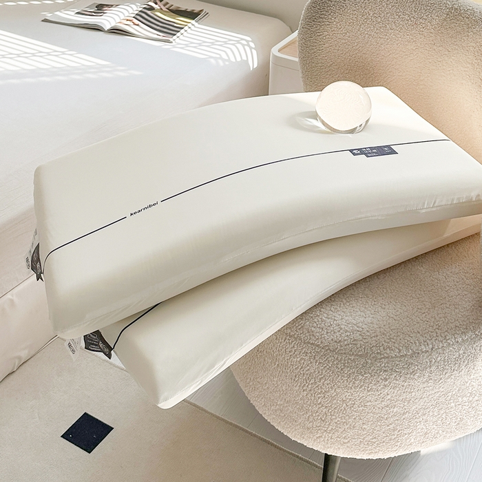 91家纺网 家纺一手货源 找家纺 （总）桔禾家纺 2025新款零压力慢回弹护颈记忆枕云朵深睡记忆棉枕头枕芯