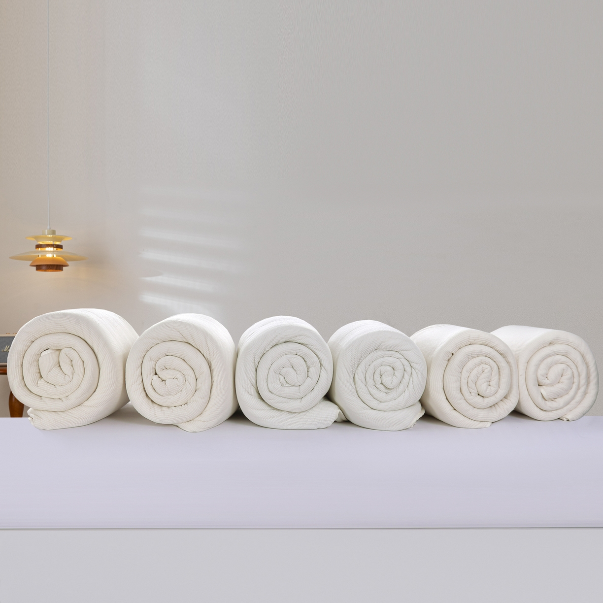 91家纺网 家纺一手货源 找家纺 （总）恋之语 2025新疆纯棉花被芯鱼鳞网纱整张填充棉胎冬被保暖四季被子加厚全棉春秋被