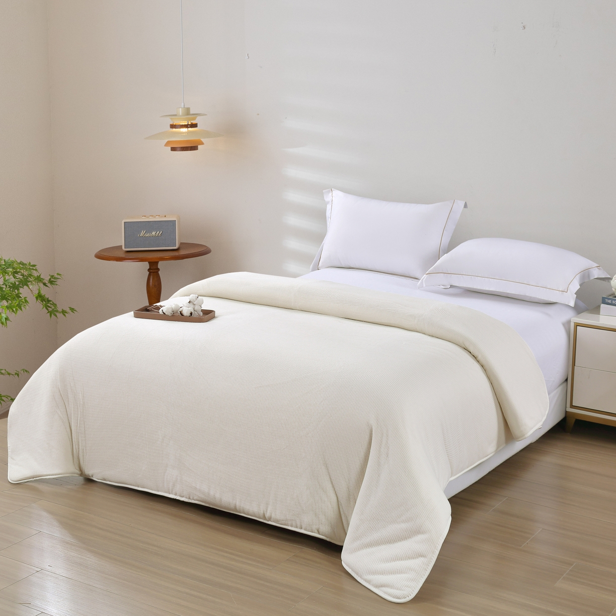 91家纺网 家纺一手货源 找家纺 （总）恋之语 2025新疆纯棉花被芯鱼鳞网纱整张填充棉胎冬被保暖四季被子加厚全棉春秋被