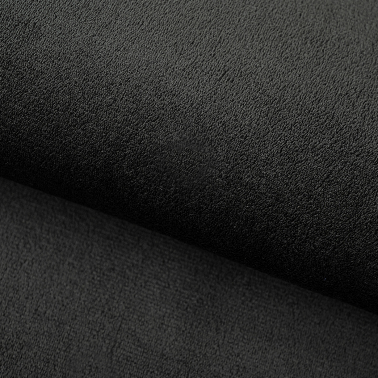 91家纺网 家纺一手货源 找家纺 新太阳蚊帐 2025新款云棉绒可折叠纯色地垫 墨黑色