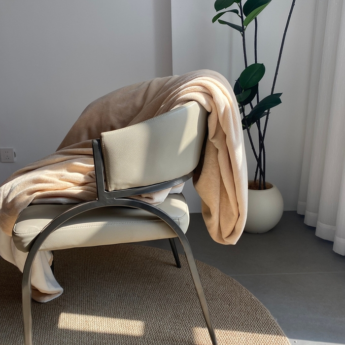 91家纺网 家纺一手货源 找家纺 佳笠家居 2025年新款250g全消光牛奶绒单被套 咖拼白