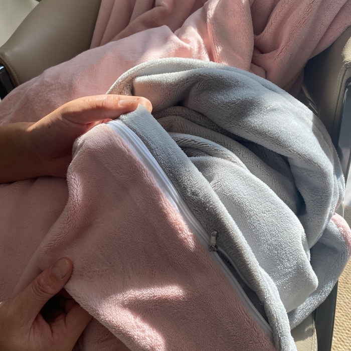 91家纺网 家纺一手货源 找家纺 佳笠家居 2025年新款250g全消光牛奶绒单被套 粉拼灰