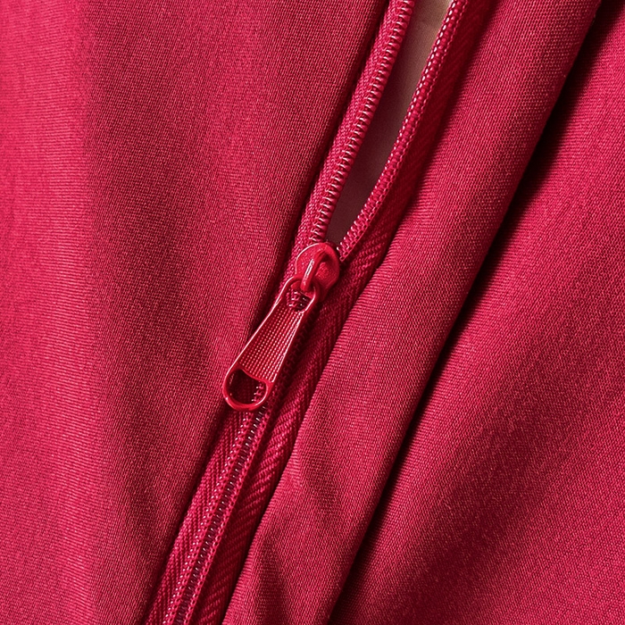 91家纺网 家纺一手货源 找家纺 置顶家纺 2025新款亲肤提花玫瑰婚庆四件套 玫瑰予你-酒红