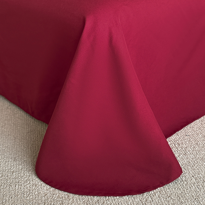 91家纺网 家纺一手货源 找家纺 置顶家纺 2025新款亲肤提花玫瑰婚庆四件套 玫瑰予你-大红