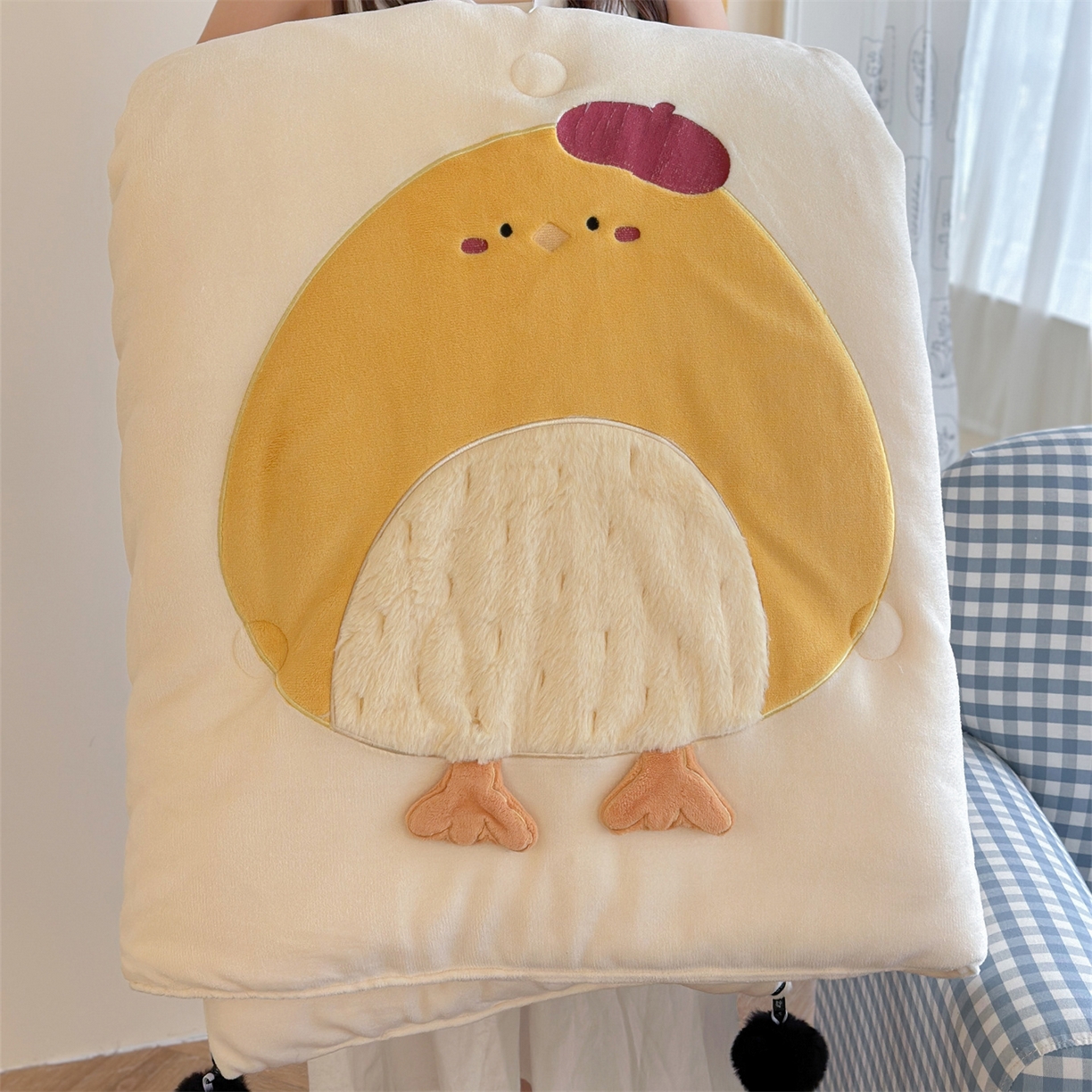 91家纺网 家纺一手货源 找家纺 （总）暖生活 2025新款立体牛奶绒小毛球系列秋冬被被子被芯