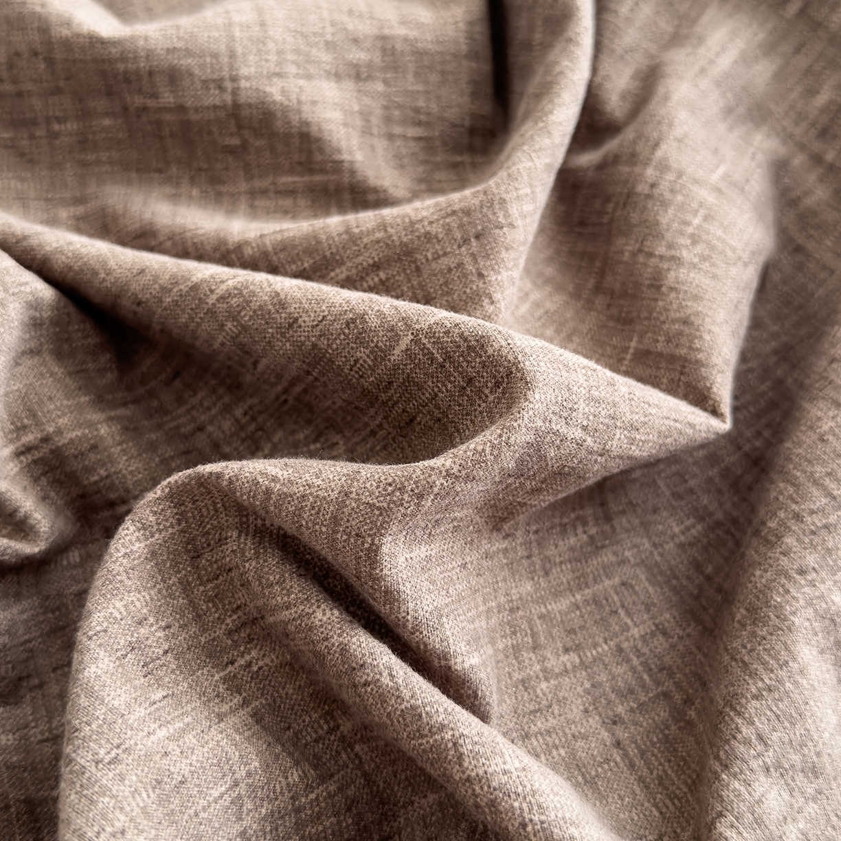 91家纺网 家纺一手货源 找家纺 灿哈家纺 2025新款纯色简约麻床笠单品床笠床笠单件单床笠 深咖