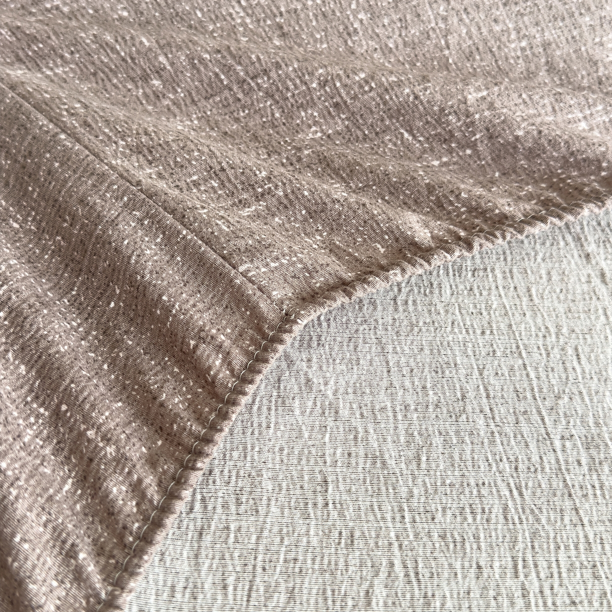 91家纺网 家纺一手货源 找家纺 灿哈家纺 2025新款纯色简约麻床笠单品床笠床笠单件单床笠 浅咖