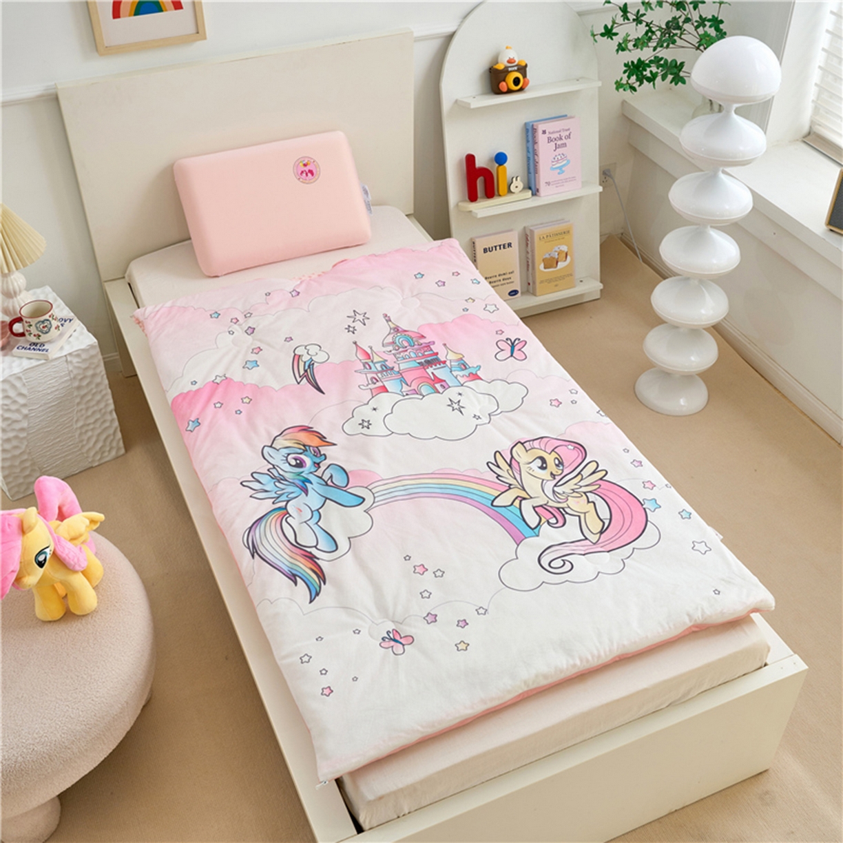 91家纺网 家纺一手货源 找家纺 （总）百利卡通（原迪士尼家纺） 2025新款小马宝莉防踢被