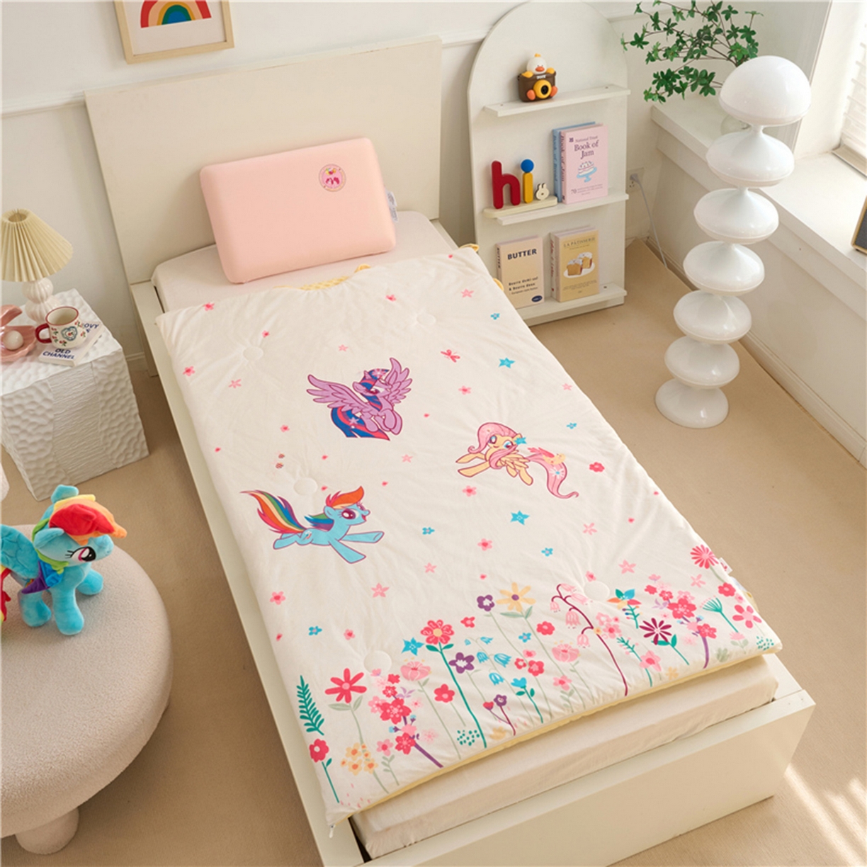 91家纺网 家纺一手货源 找家纺 （总）百利卡通（原迪士尼家纺） 2025新款小马宝莉防踢被